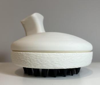Modular Scalp Scrubber/Hair Brush