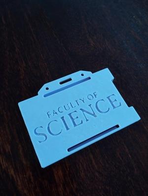 Customizable ID badge holder
