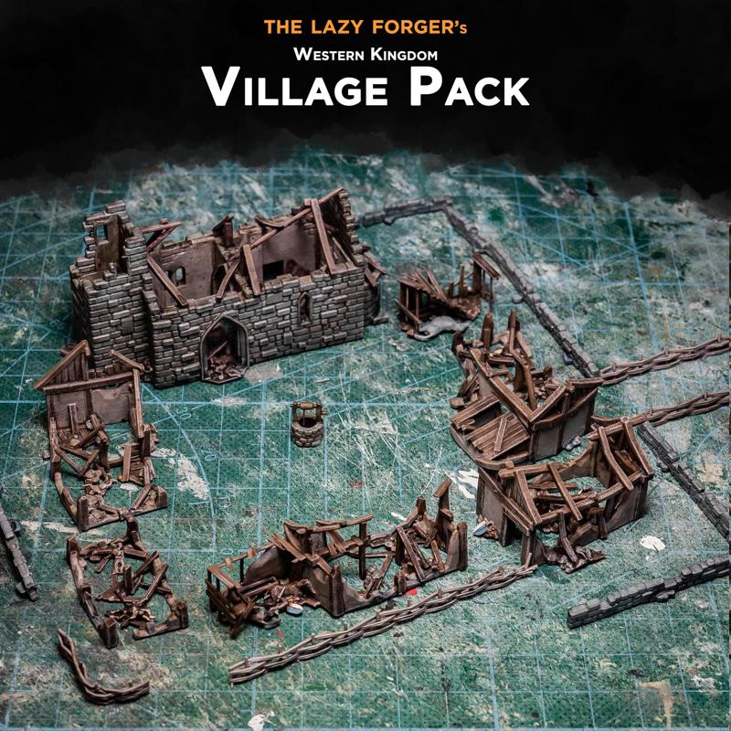 Western Kingdom - Destroyed Village