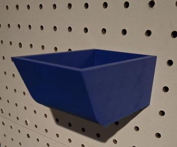 Pegboard bins - various sizes