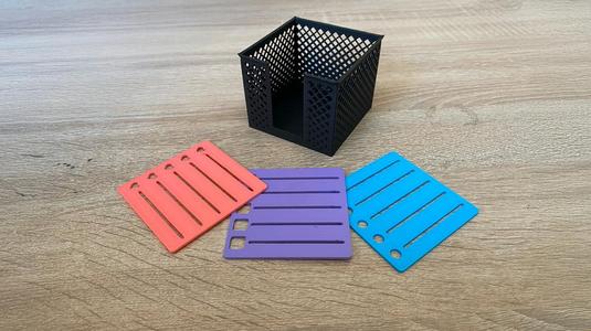 Checklist Stencil Sticker Organizer
