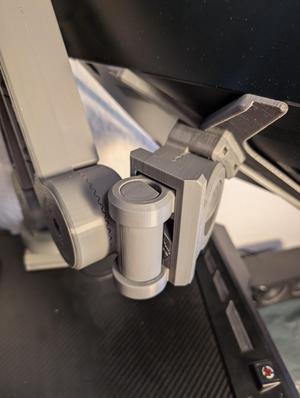 Multifunction Arm Hinge (e.g. for laptop holder)