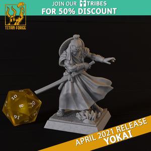Zatoichi - Yokai - Titan Forge Miniatures April 2021