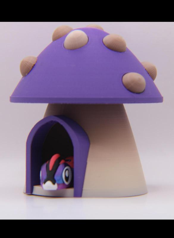 Whimsical Mushroom Hut 