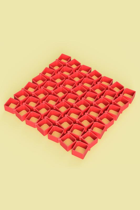 Auxetic Cubes // 30mm 7x7