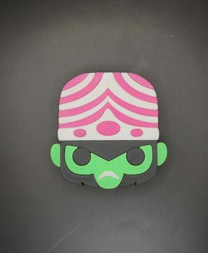 Blokkheadz Powerpuff Girls - Mojo Jojo - Magnet, Ornament and Regular Collectible