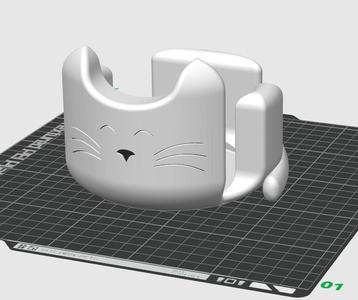 Cat Coaster Holder