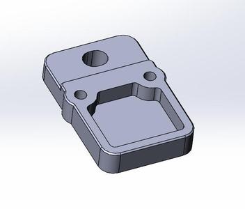 Endstop holder for extrusion profile