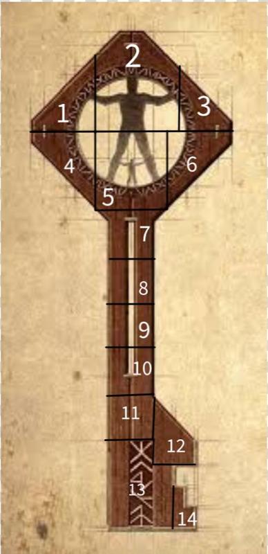 Full-Sized Giant Key from Locke & Key (Over 3 feet long)