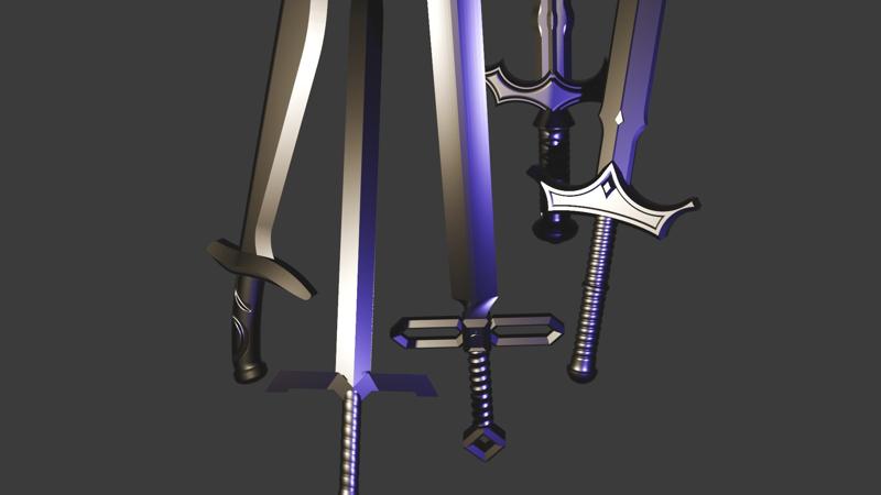 Custom Concept Swords