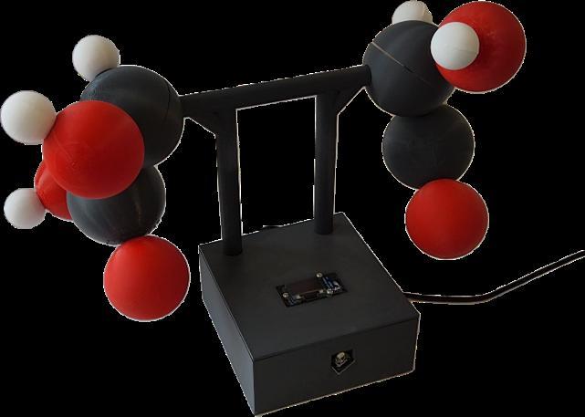 Using Microelectronics to Visualise Stereochemistry and Explain Chirality: an Interactive Model of Tartartic Acid