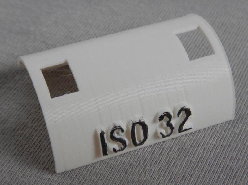 Schablone für DX-Code ISO 32; Template for DX code ISO 32