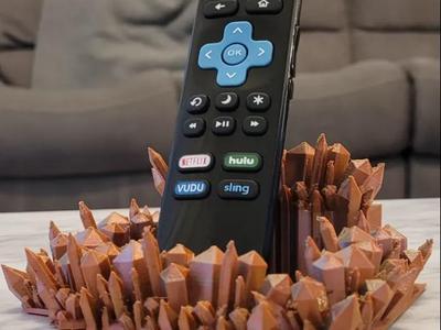 crystal remote holder