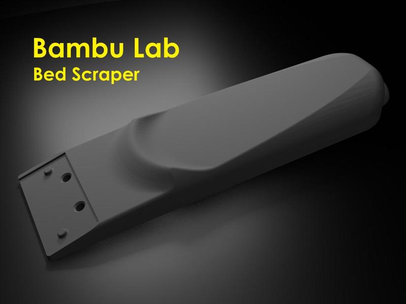 Bambu Lab Bed Scraper
