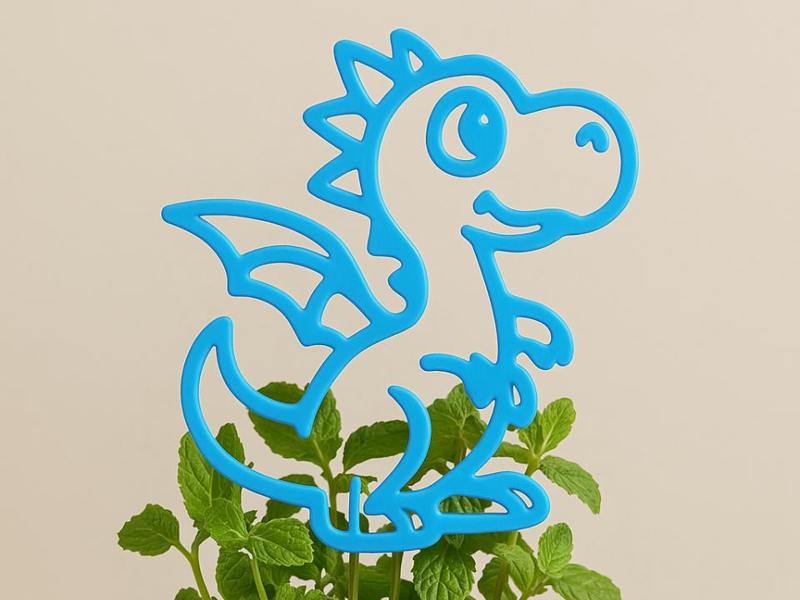 Plant Stake Dragon