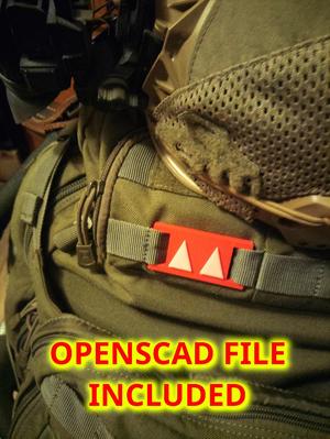 MOLLE Compatable Glow In The Dark Cat Eyes