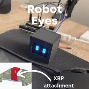 Highly Customizable Digital Robot Face for XRP kit