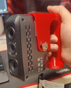 HANDLE FOR 3DMAKERPRO MOOSE SCANNER
