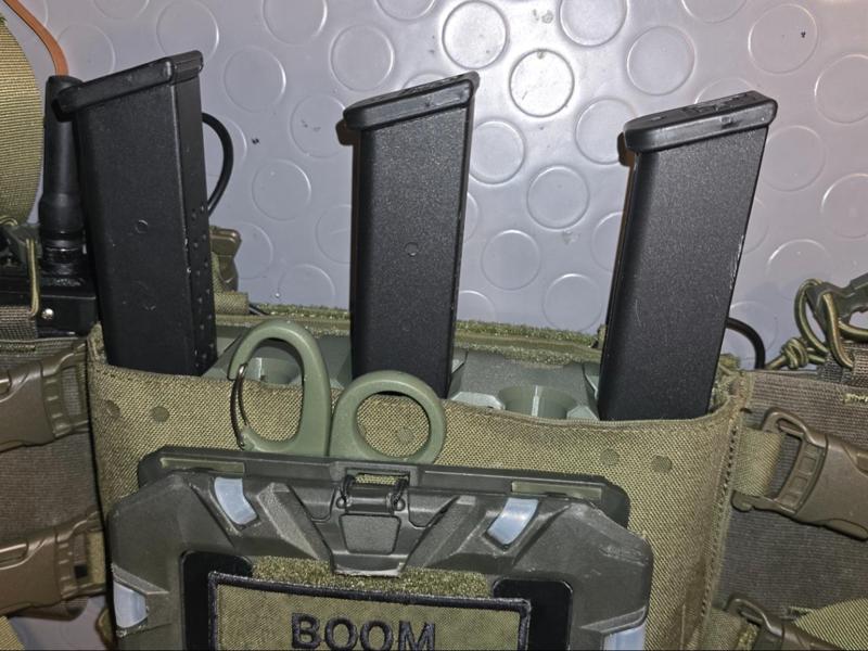 Pistol Mag Adapter for Triple Pouches