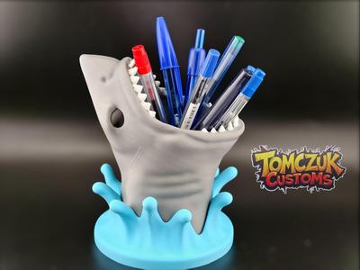Shark Pen Holder