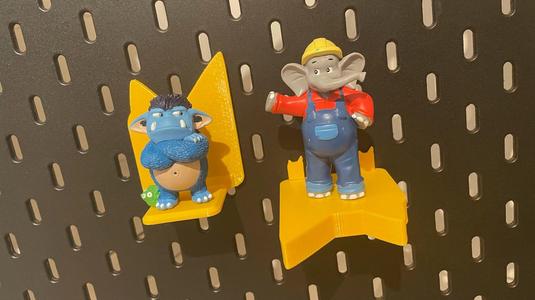 Tonies platform for Skadis (2 variants) // Tonie Plattform für IKEA Skadis (2 Varianten)