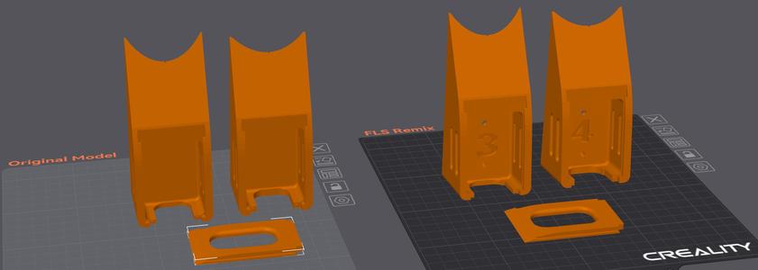 Runcam 4 and 6 Rocket Mount - Remix