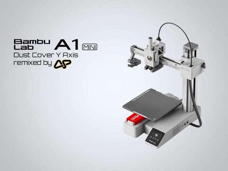 Dust Cover Y Axis BambuLab A1 Mini