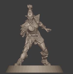 FANTASY FOOTBALL ELVEN NOBLE LINEMAN #1