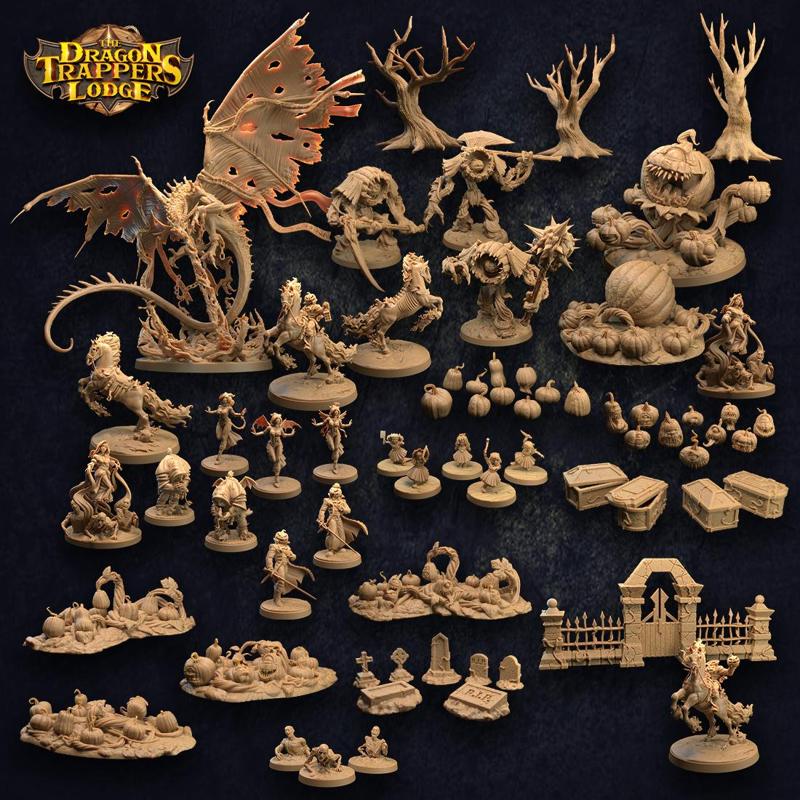 Stoican Halloween COMPLETE SET | Ghost Dragon and Trapper Pac |Stoican Halloween| October 2021