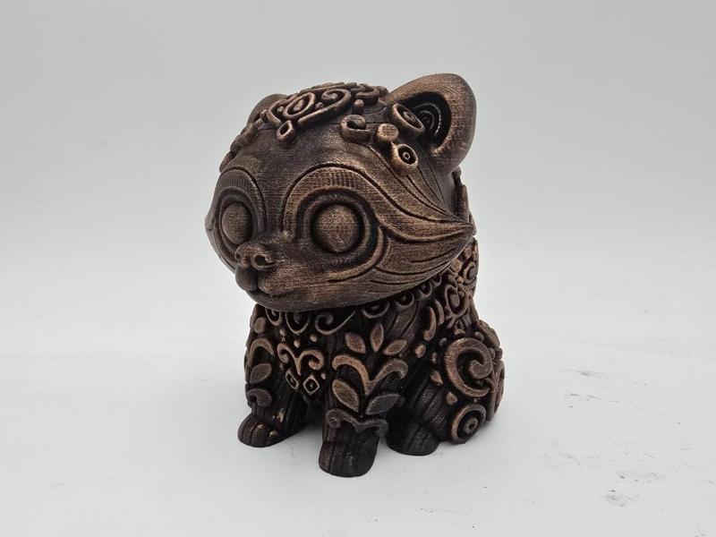 Ornamental Raccoon figure