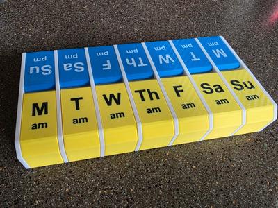 Large Pill Planner