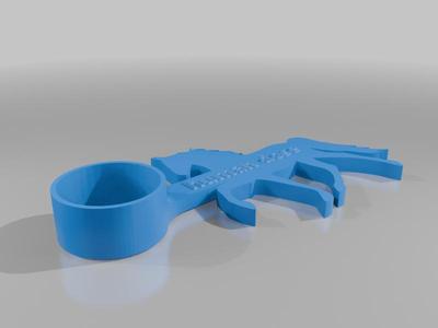 Novelty horse electrolyte human dose scoop