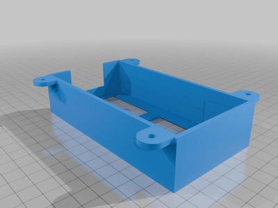 Wall Mount for a SNDWAY SW-512 Manometer