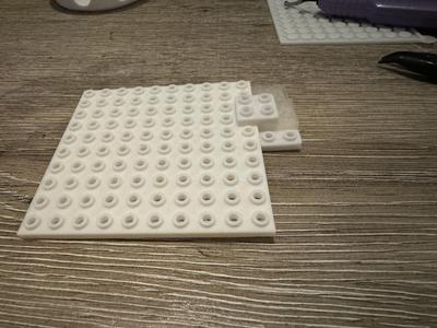 LEGO Compatible Build Plates from 2x2 to 25x25