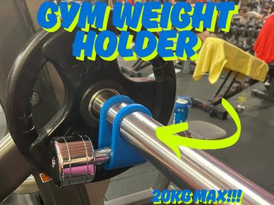 GYM WEIGHT HOLDER