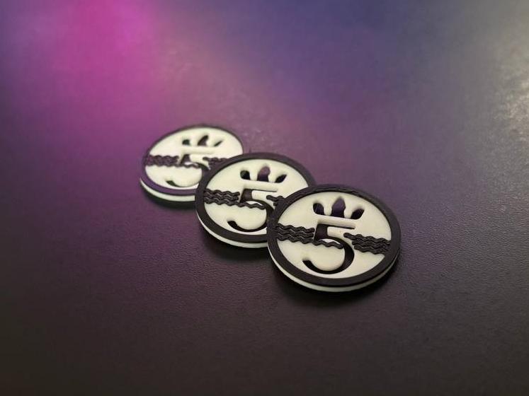 Shopping cart coin 5 CZK