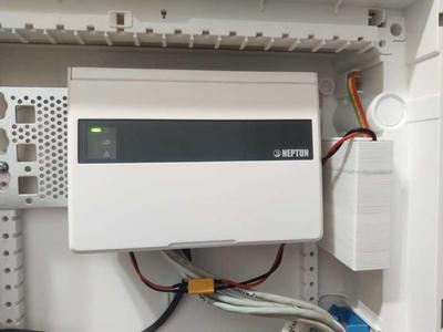 Box for 3x 18650 batteries for ABB UK600 media enclosure