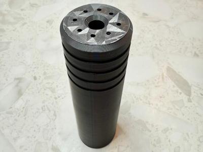 Airsoft/Air rifle 1/2" UNF Suppressor, The Shorty