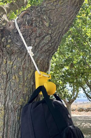 Backpack Hanger for Tree