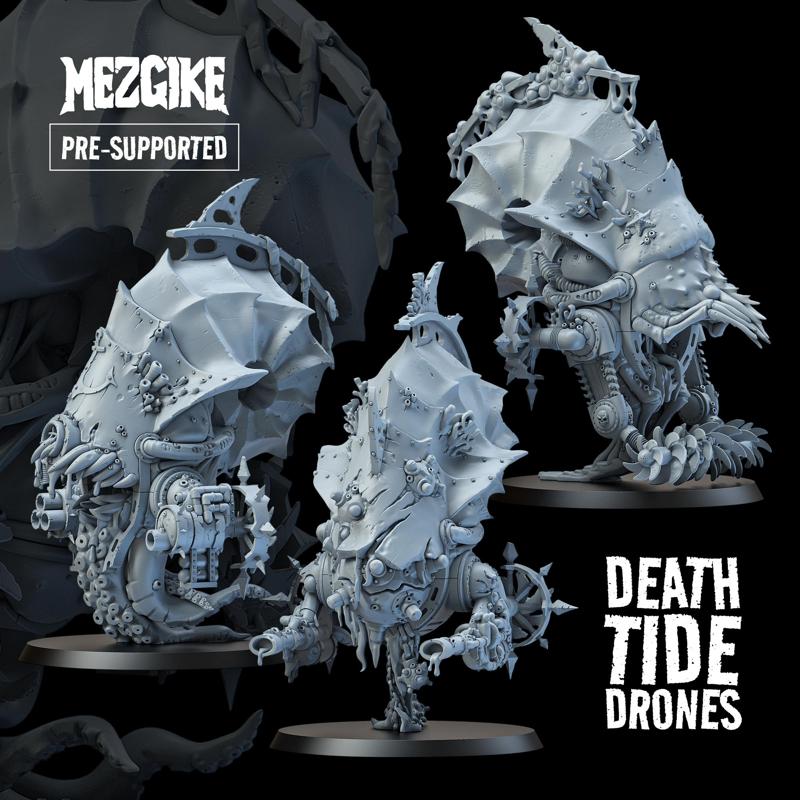 Death tide drones (pre-supported)