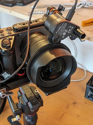 Follow Focus Gear for Sony 14mm f1.8