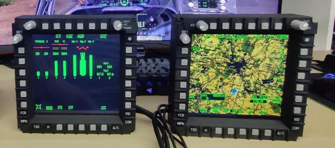 MPD (Multi-Purpose-Display) for the DCS AH-64D Apache