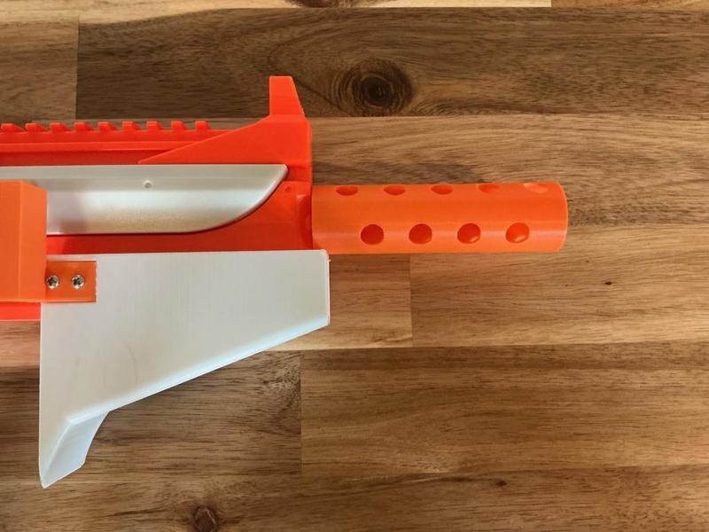 Nerf Gelfire Ghost Cosmetic barrel