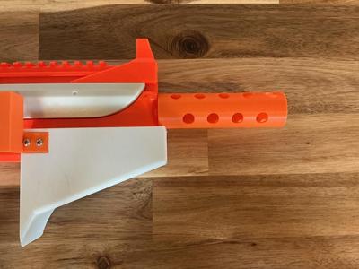 Nerf Gelfire Ghost Cosmetic barrel