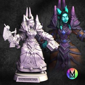World of Warcraft fan art - Draenei Mage from World of Warcraft