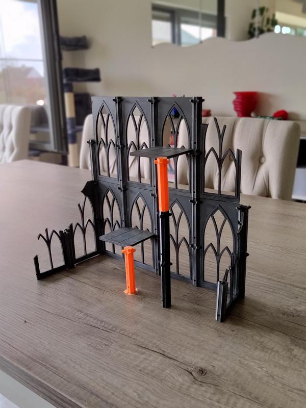 Modular building for miniature gaming