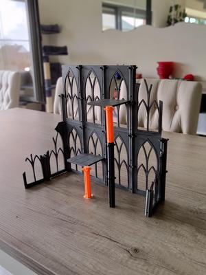 Modular building for miniature gaming