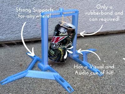 Audio/Visual Cue Target for Nerf Guns! 