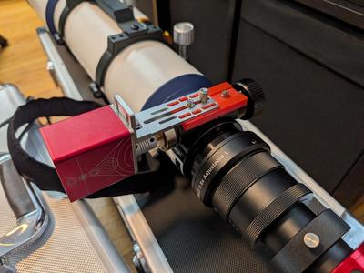 ZWO EAF bracket for Meade 6000 115mm Triplet APO