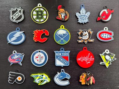 NHL Keychains (32 Teams)